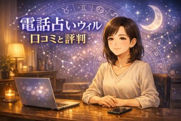 電話占いウィルの口コミと評判｜向き不向き・当たる占い師・料金と初回特典を体験レポで検証