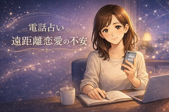 遠距離恋愛の不安を軽くする電話占い活用法｜浮気不安や将来の見通しを整理する方法