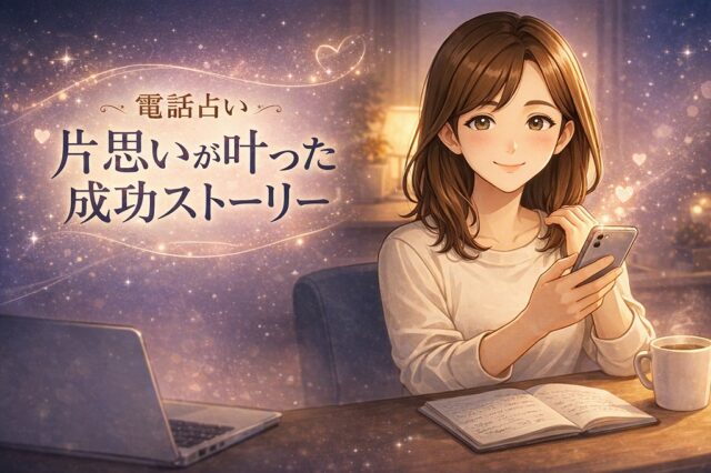 【体験談】片思いが叶った成功ストーリー｜電話占いで勇気をもらい進展した実例