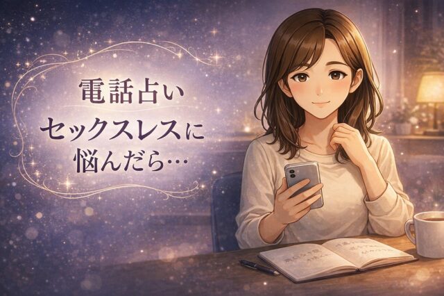 セックスレスに悩んだら…電話占い相談で原因の見立てと打開策を整えるガイド【心が軽くなる】
