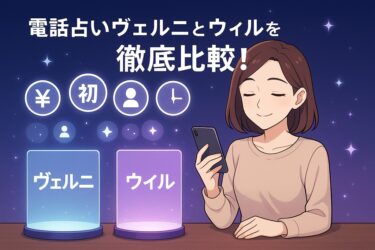 電話占いヴェルニとウィルを徹底比較｜料金 初回特典 在籍数 待機 得意分野で違いが一目で分かる【結論と選び方】