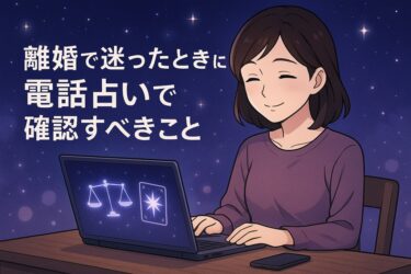 離婚で迷ったときに電話占いで確認すべきことと体験談ガイド