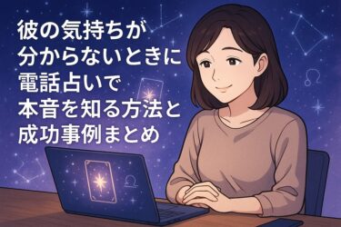 彼の気持ちが分からないときに電話占いで本音を知る方法と成功事例まとめ