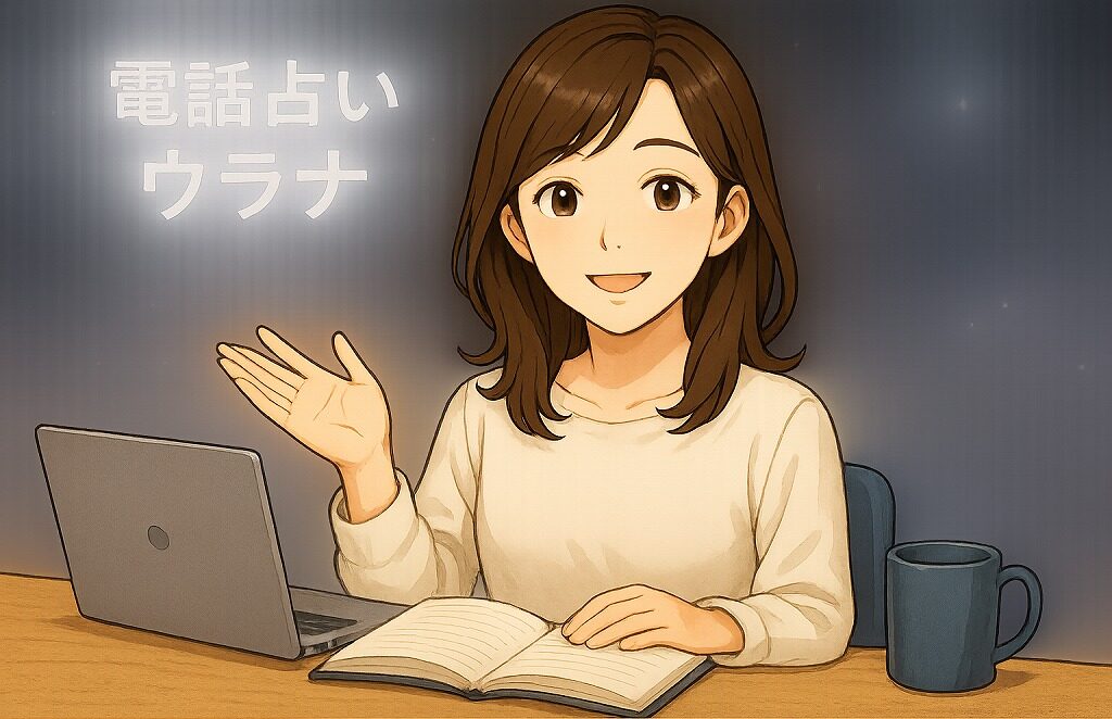 電話占いウラナの復縁に強い先生で初回特典を使った体験談の要点を解説する早川かなえのイラスト