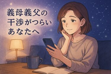 義母義父の干渉がつらい女性へ｜電話占いで境界線と伝え方を整理する相談ガイド【匿名OK／初回特典あり】
