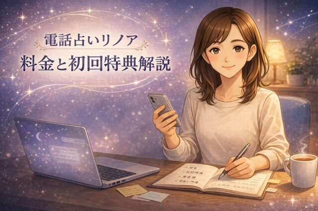 電話占いリノアの料金と初回特典｜安全性と支払い方法で安心スタート 得意分野と登録手順ガイド