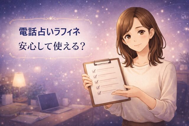 電話占いラフィネは安心して使える？電話占い料金と初回特典五つの安心宣言を公式情報ベースでやさしく解説