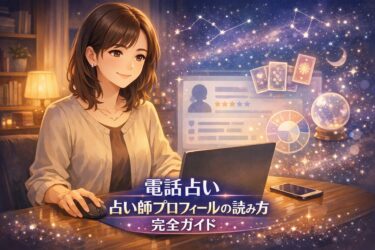 電話占いの占い師プロフィールの読み方完全ガイド｜初心者が失敗しない8項目で得意相談と占術と鑑定スタイルと待機と料金と実績を見抜く