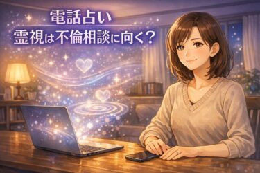 霊視は不倫相談に向く？電話占いで相手の気持ちを視る向き不向きと占い師の選び方｜体験談とプライバシー注意点