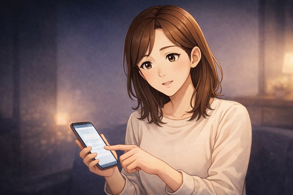 ココナラ電話占いの注意点と向かない人の特徴を分かりやすく解説する早川かなえのイラスト