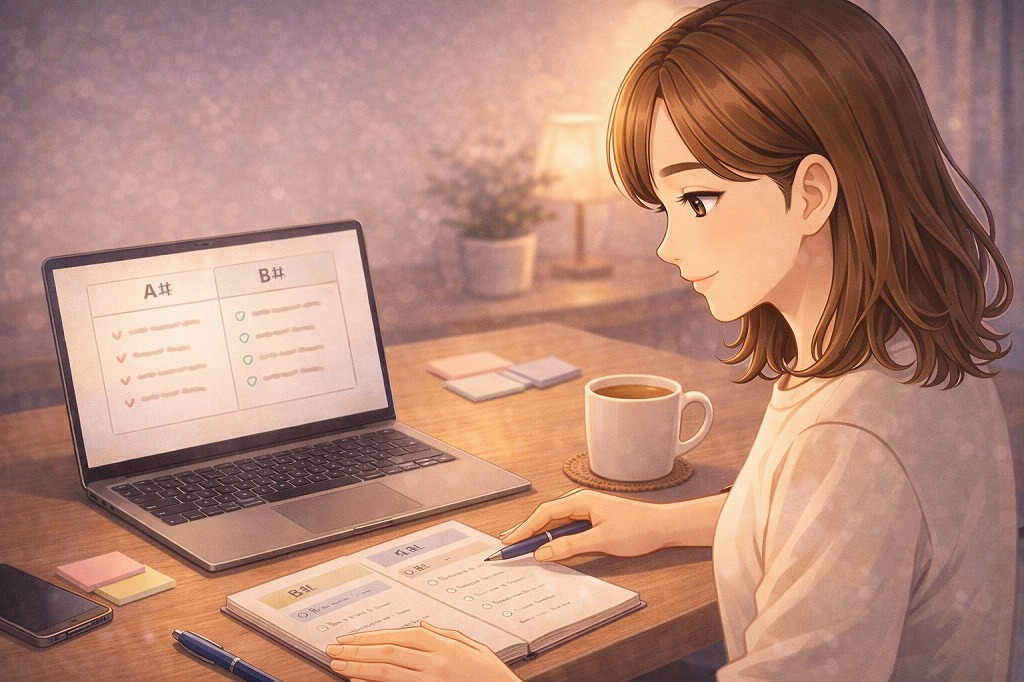 電話占い初心者向けに料金や使いやすさを比較しながら安心できる選び方を案内する早川かなえのイメージ