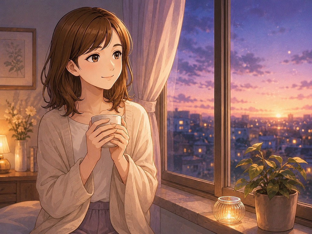 復縁相談のやめどきと相談頻度を落ち着いて整理しながら読者に寄り添う早川かなえのアニメ風イラスト
