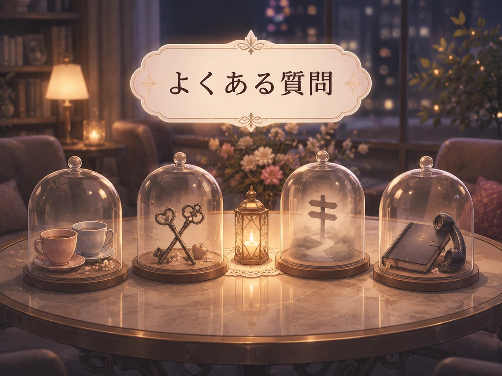 体の関係から恋愛へ進みたい人が抱えやすい疑問を一つずつ整理しているイメージ