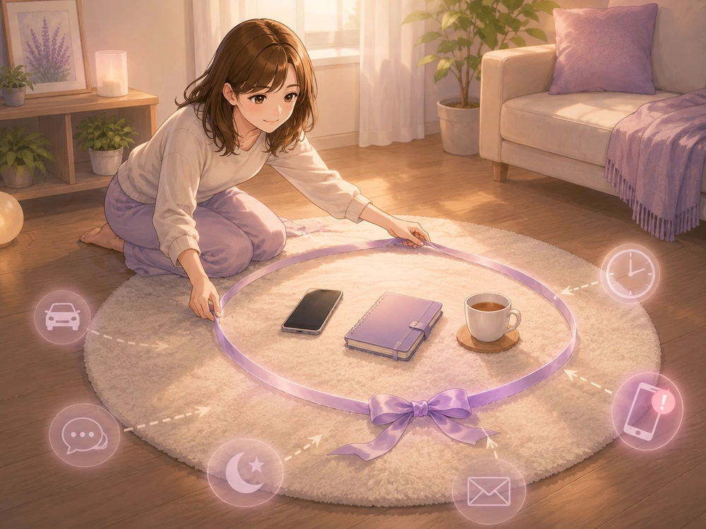 都合のいい関係から自分を守るため、無理なく続けられる境界線を整える早川かなえ