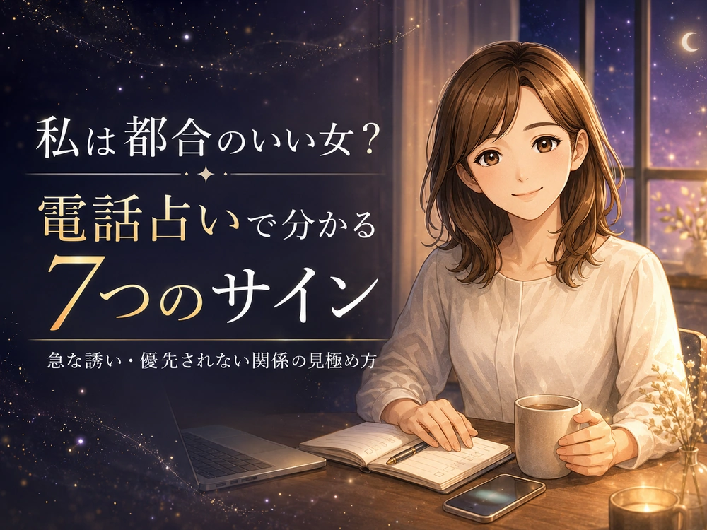 都合のいい女か悩む女性に寄り添い、関係のサインや境界線の考え方を案内する電話占いガイド編集長・早川かなえ