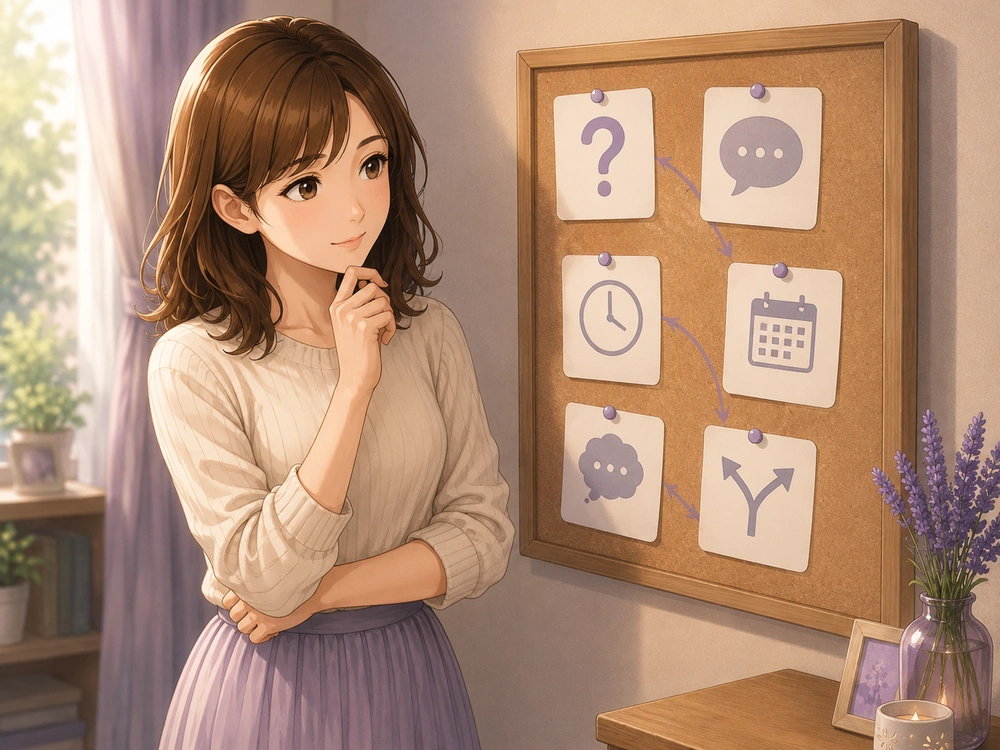 彼氏に別れたいと言われたときに話し合いで確認したい6つの質問を整理する早川かなえ