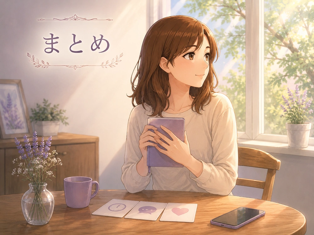 彼氏との別れ話で聞くことを整理し自分が納得できる返事へ進む早川かなえ