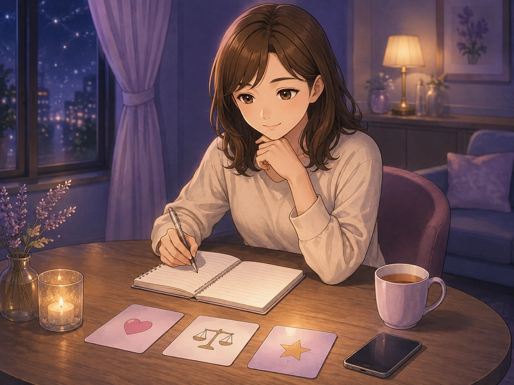 既婚者との恋を電話占いで相談する前に既婚男性の本気度と自分の将来を整理する早川かなえ