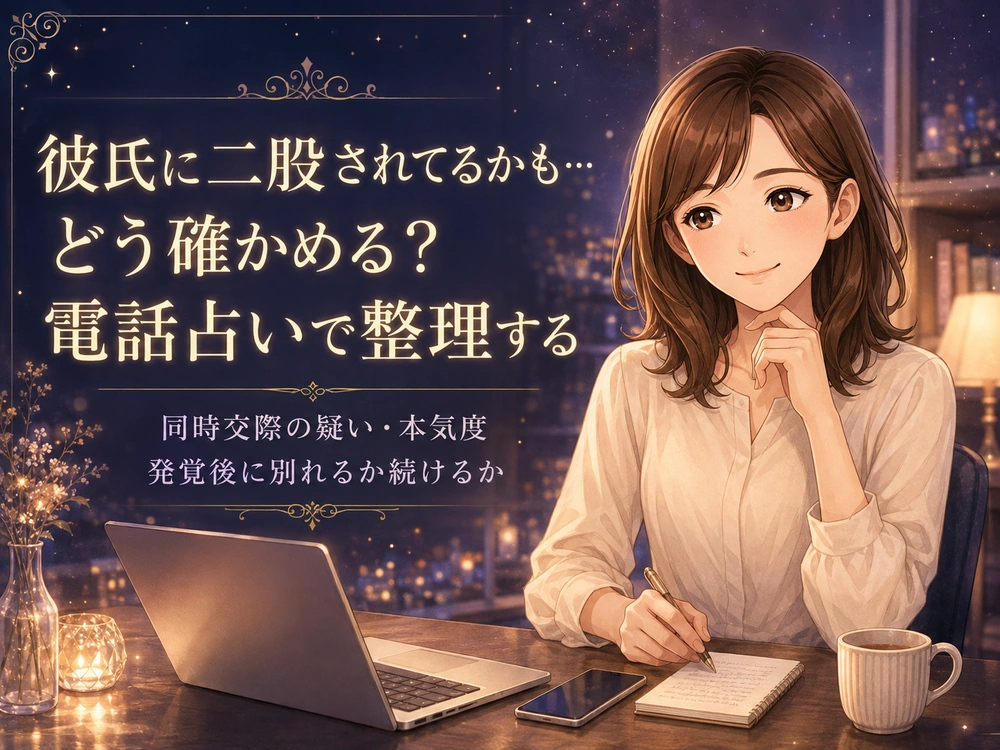 彼氏に二股されてるかも…どう確かめる?電話占いで整理する同時交際の疑い・本気度|発覚後に別れるか続けるか