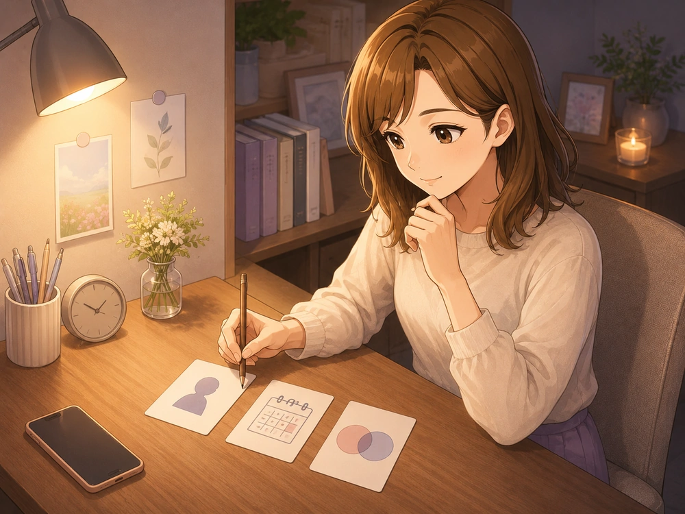 運命の人について電話占いで相談する前に特徴・出会う時期・すでに出会っている可能性を質問として整理する早川かなえ