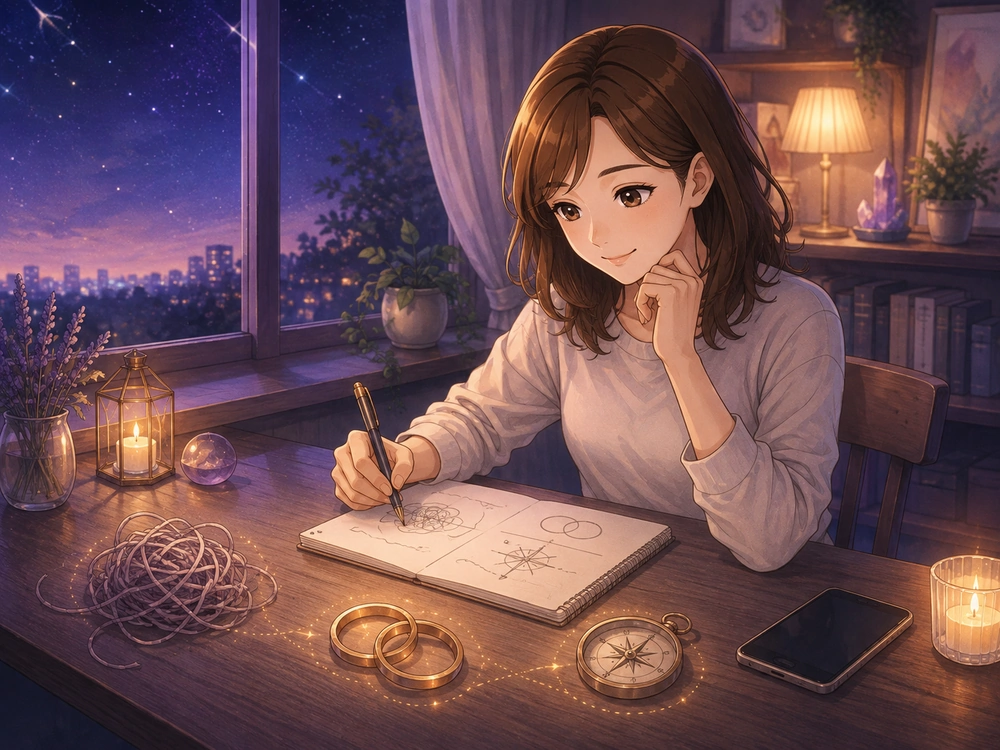 結婚できない悩みを電話占いで相談し原因・縁・今後の行動を整理する早川かなえ