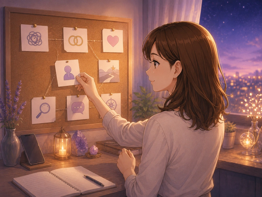 結婚できない不安を電話占いで相談する前に質問内容を整理する早川かなえ