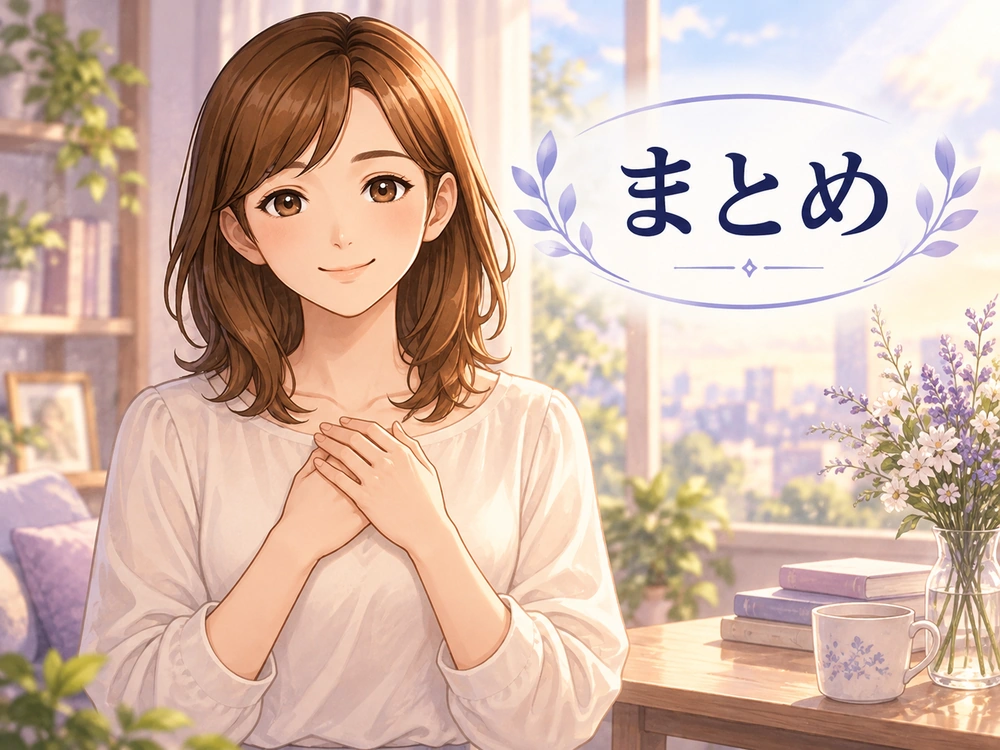 仮面夫婦を続けるか修復・離婚するか急いで決めず今の関係から整理しようと伝える早川かなえのまとめ画像