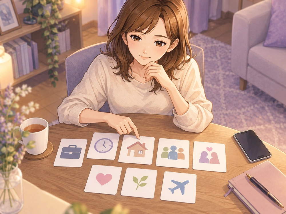 夫が帰ってこない理由を浮気と決めつけず仕事や人付き合いなど複数の可能性から整理する編集長・早川かなえ
