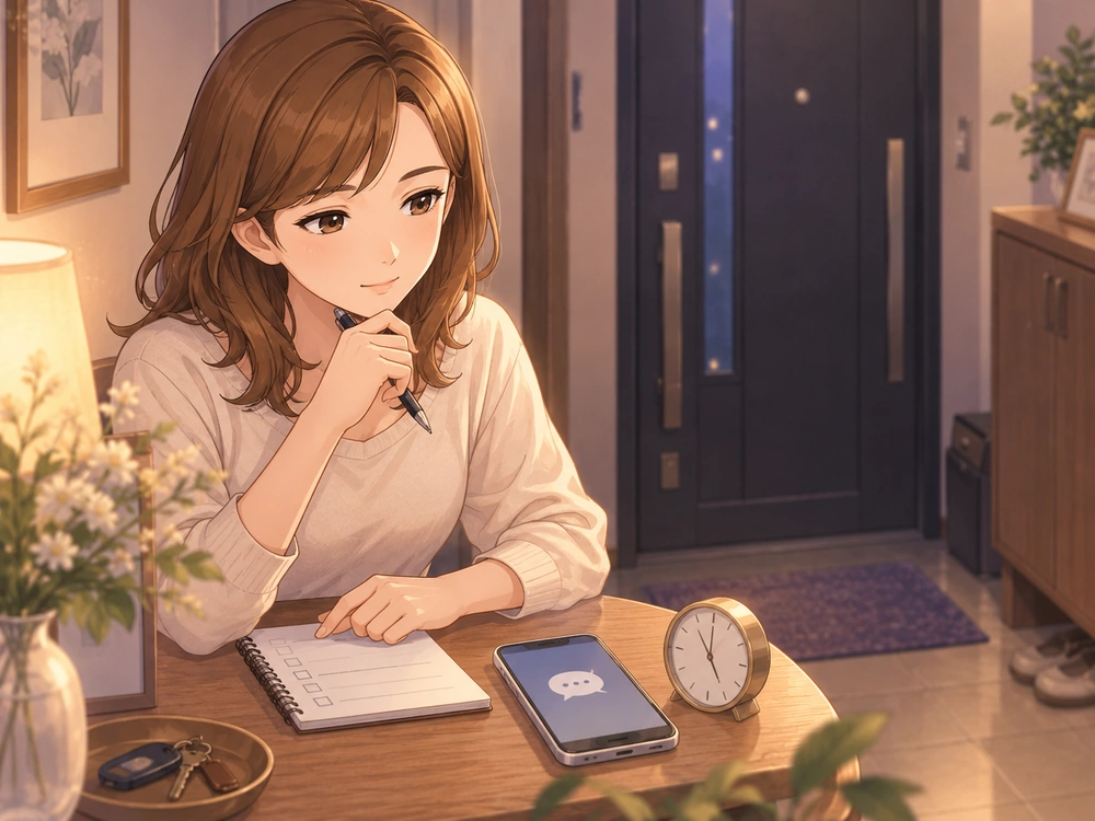 夫が帰ってこないときの連絡方法と夫婦で話し合うタイミングを整理する編集長・早川かなえ
