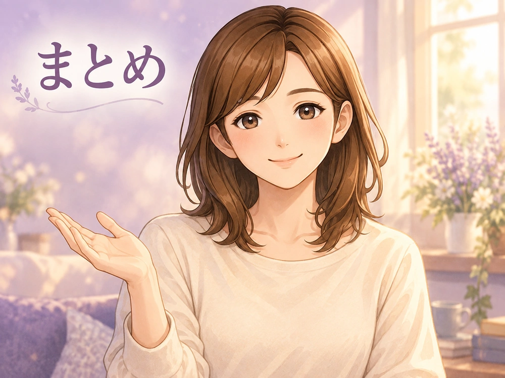 別居中の夫の気持ちと自分の希望を整理し、今後を焦らず考えるよう寄り添う早川かなえ。
