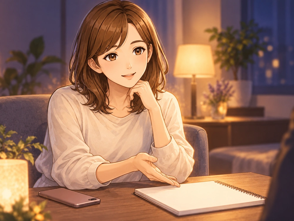 電話占いで離婚の答えを委ねず自分の本音を言葉にする相談を示す早川かなえ