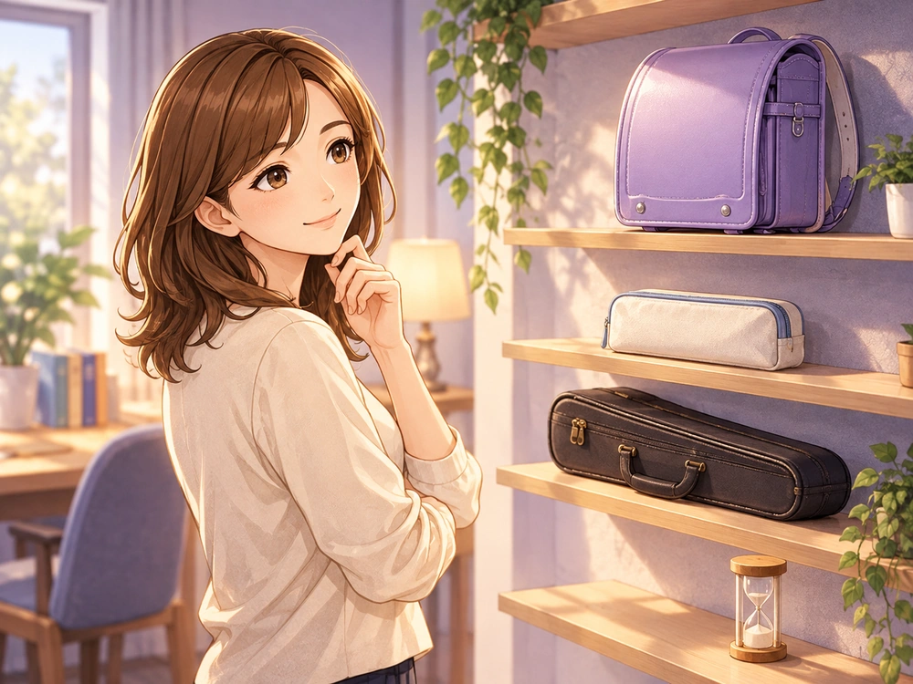 進学・受験・習い事・しつけの論点を、通学かばんや道具を見ながら考える早川かなえ