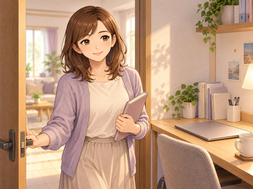本業と暮らしを守りながら副業への小さな一歩を考える早川かなえ
